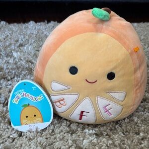 Squishmallows Peach and Cream Plush